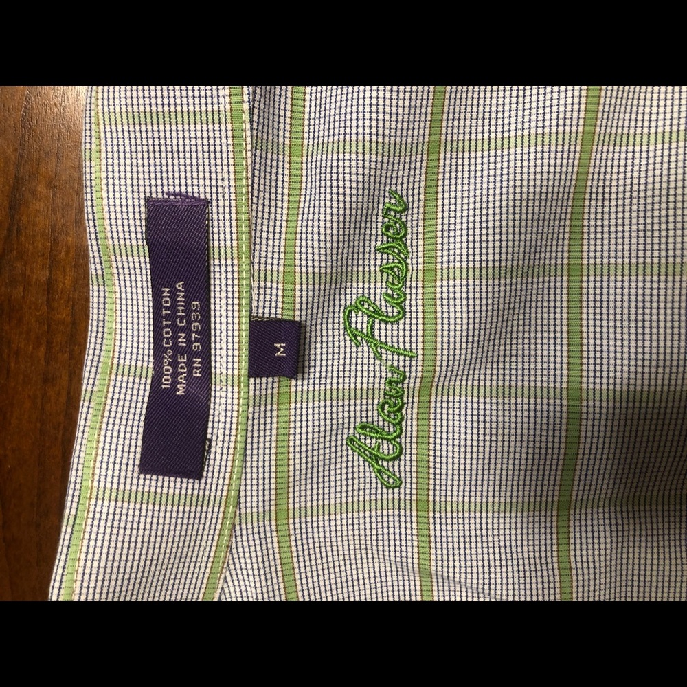 Alan Flusser M Mens Shirt - Picture 4 of 5